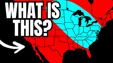 Er ontwikkelt zich een vreemd weerpatroon...