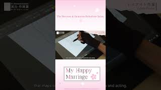 How Anime is Made | 1.2 The Layout of #myhappymarriage #anime #shorts