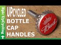 Bottle Top Handles. Furniture Drawer Knobs out of Beer Bottle Caps.