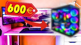 MONTAGE DE MON NOUVEAU PC GAMER A 600€ ! (il est incroyable😱)