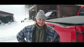 Download Lagu PLowing out the Snow with the Big John Deere Tractor MP3