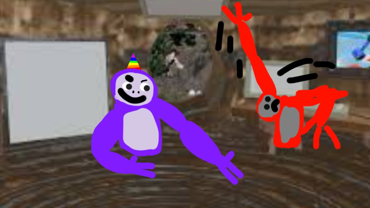 Trolling people in gorilla tag with the flick head troll