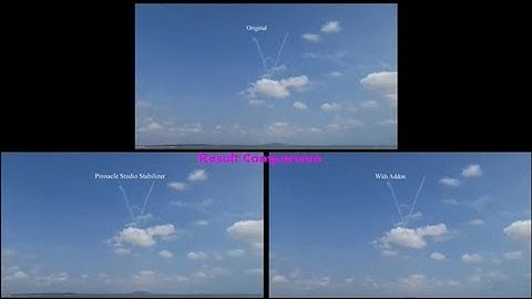 Pinnacle Studio 17 Ultimate-How to stabilize shaky video with Prodad Mercalli and Pinnacle Studio