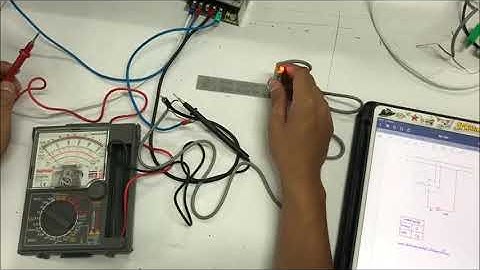 การตรวจสอบ OUTPUT ของ เซ็นเซอร์ PNP และ NPN