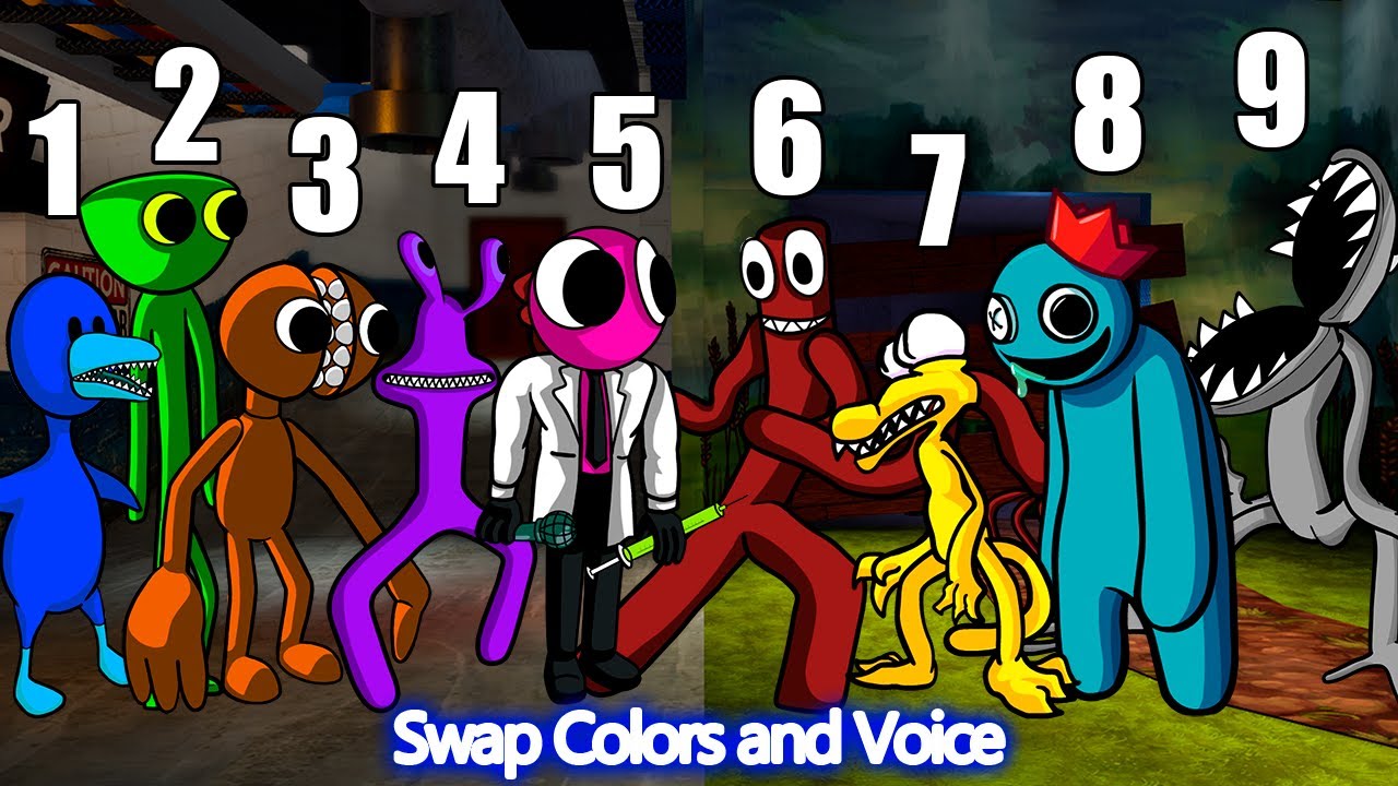 Roblox Red Rainbow Friend IN-COLOR Behavior Chart - 3 Styles - 2