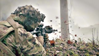 US Army 173rd Airborne Brigade Showcase Fighting Capabilities During Live-Fire Training