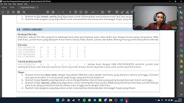 Video Presentasi Tugas Besar Pengenalan Pemrograman