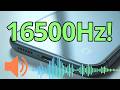 16500Hz 🔊 The Frequency That CLEANS Your Speaker Instantly (Water & Dust Eject)