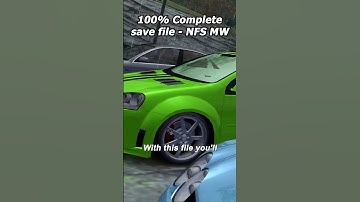 🔥 Unlock ALL 15 Blacklist Cars Instantly in NFS Most Wanted (100% Save File – Safe & Easy) #shorts
