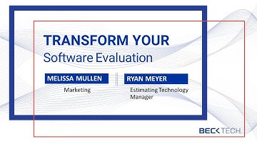 How to do a Software Evaluation