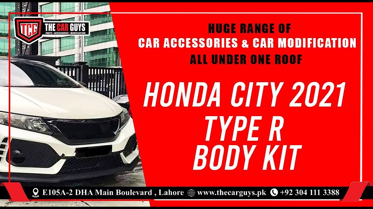 HONDA CITY TYPE R BODY KIT I HONDA CITY 2021 I CAR MODIFICATION YouTube