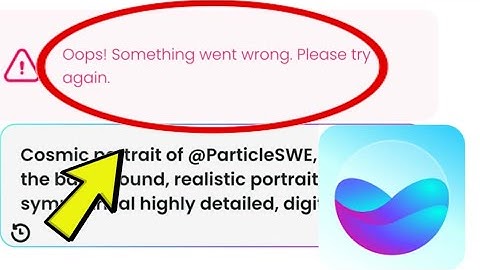 How To Fix Wonder AI App Oops! Something Went Wrong. Please Try Again Problem Solved