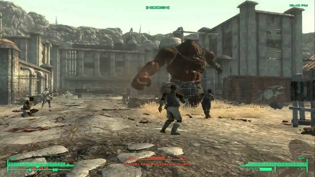 Fallout 3 -Super Mutant Gargantuan in Evergreen Mills- - Fallout New Vegas  - Ð¼ÑƒÑ‚Ð°Ð½Ñ‚