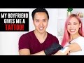 My Boyfriend Gives Me A Tattoo!