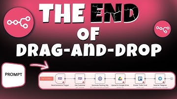 The End of Drag-and-Drop Generate n8n Workflows with ONE Prompt.