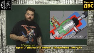 Вариант 2т двигателя БЕЗ коленвала | Альтернативные схемы (ДВС)