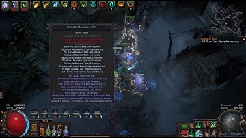 POE 3.16 - CWC DD Necromancer Leadership Show case