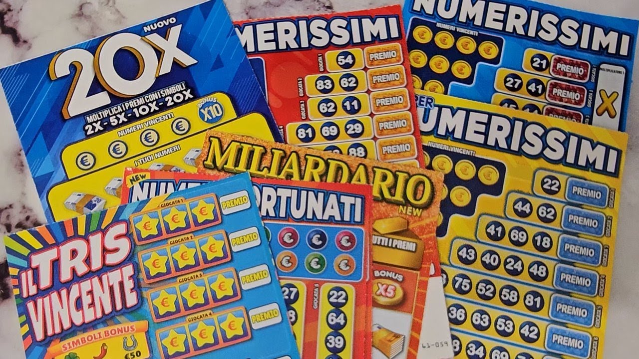 Grattata con tutti i numerissimi piccoli e grandi