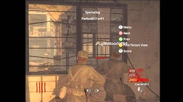 Zombie Verruckt 3 player match waw part 1