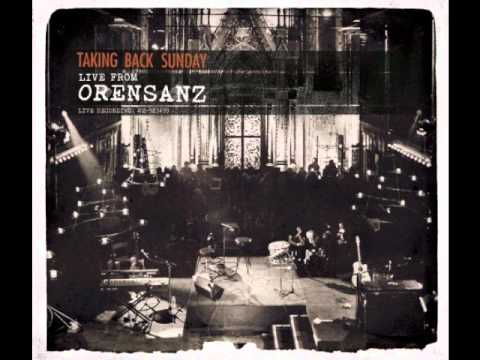 Taking Back Sunday - Cute Without The E (cut from the team) - Live from Orensanz