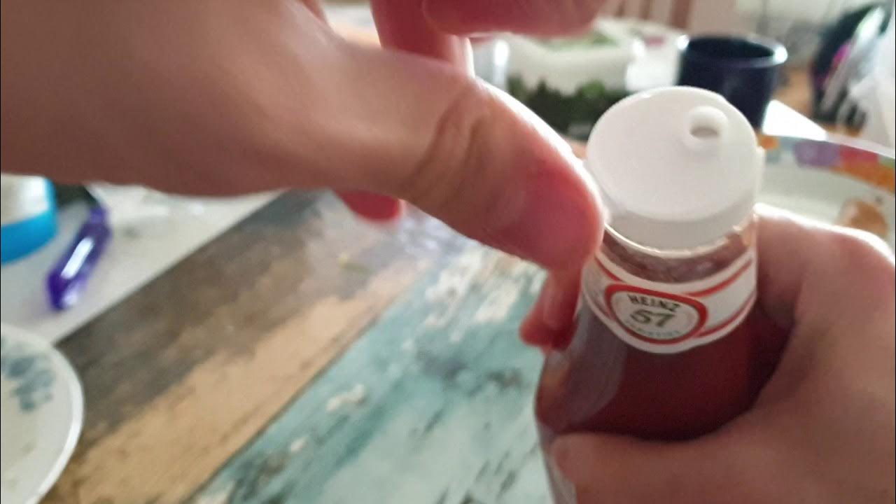 How to open a bottle of Ketchup Heinz YouTube