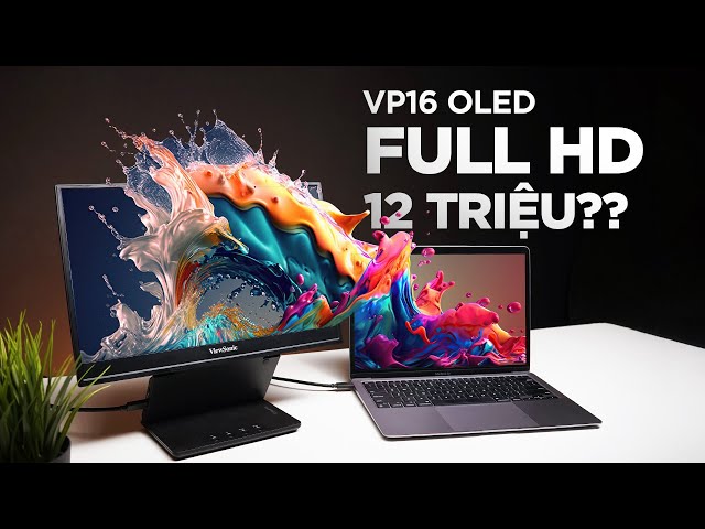 Màn Hình Di Động Full HD Này Giá 12 Triệu?? Đánh giá ViewSonic VP16-OLED