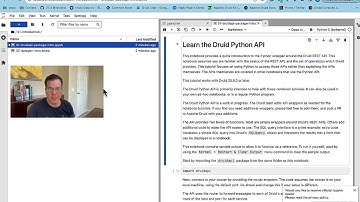 Introducing the new Apache Druid Notebooks