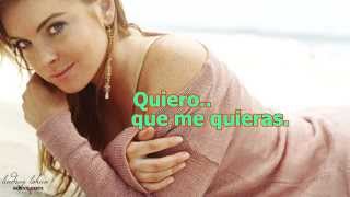 Lindsay Lohan - I Want You To Want Me (Subtitulado)