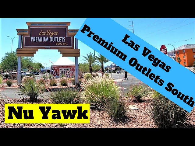 Las Vegas South Premium Outlets Mall - Walking Tour 