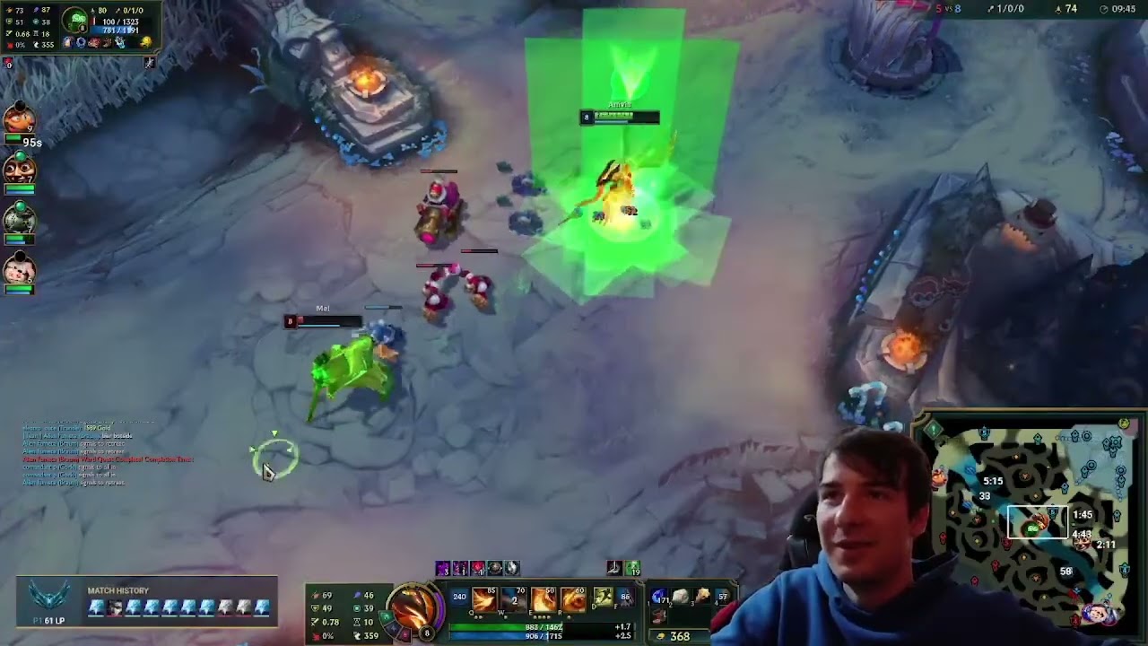 Anivia vs Mel - solo kill