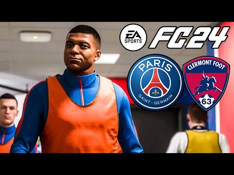 EA FC 24 PSG vs Clermont | Ligue 1 | Difficulté Ultime