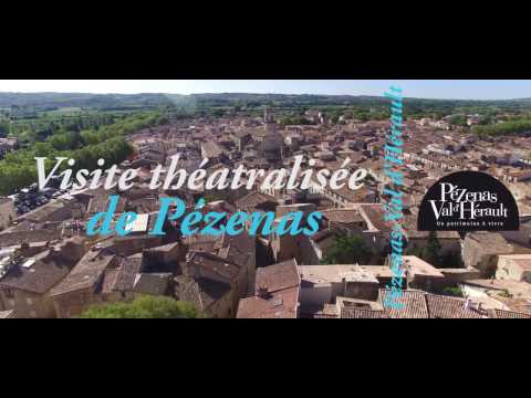 Visite théâtralisée à PEZENAS