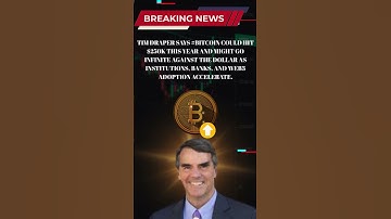 Tim Draper says #Bitcoin could hit $250K this year and might go infinite against the dollar #crypto