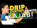 Drip Content in Kajabi | Full Tutorial