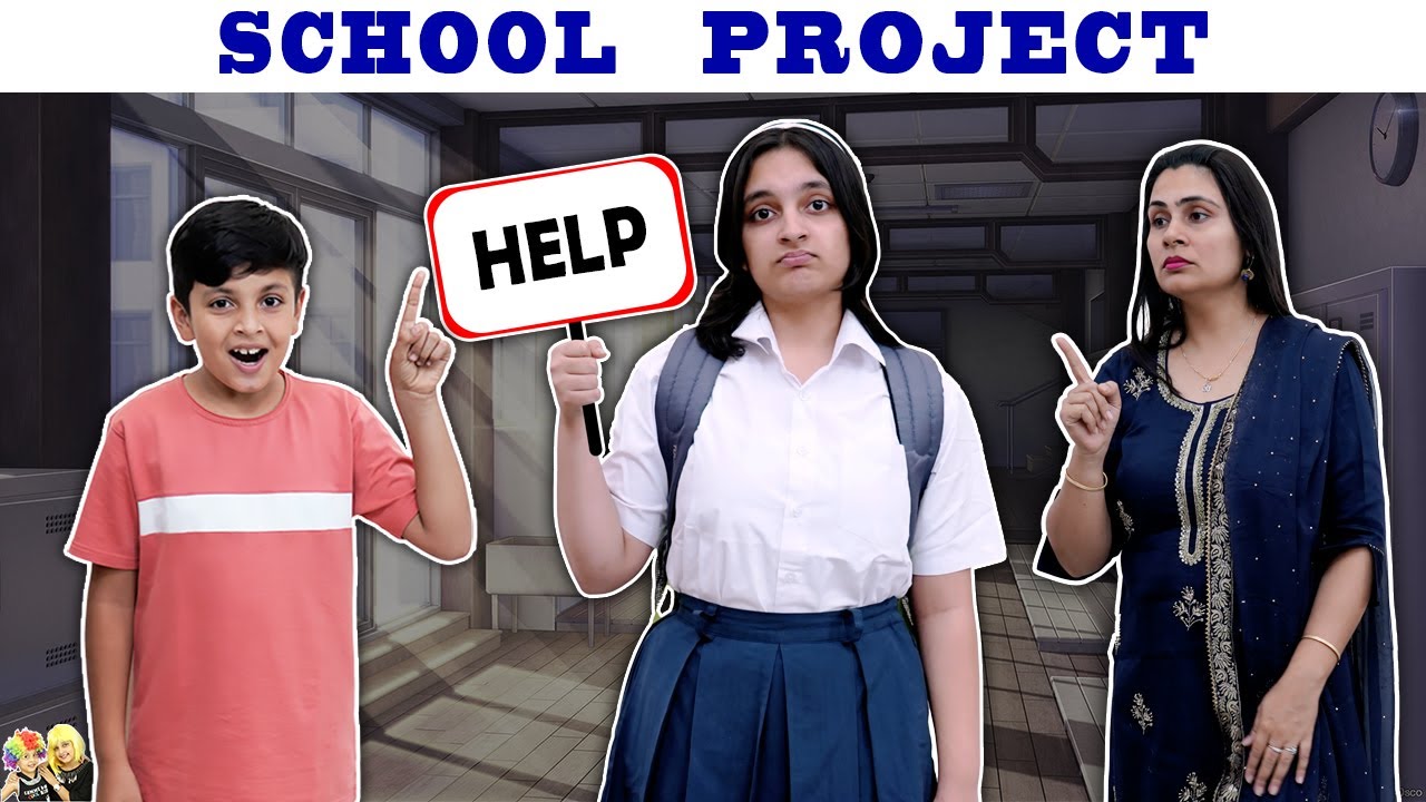 SCHOOL PROJECT | Ep 381 | A Short Movie | Value of Time | Aayu and Pihu Show