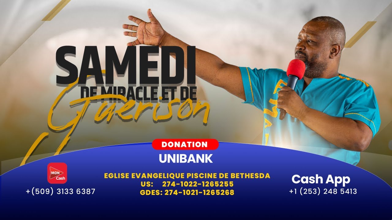 SAMEDI 28 FEVRIER 2026 JEUNE DE MIRACLE ET DE GUÉRISON