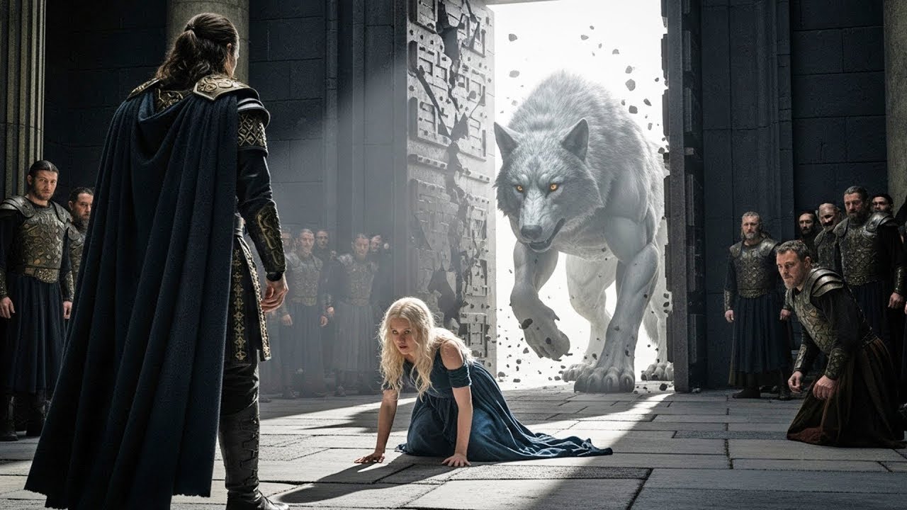 Everyone Mocked the Weak Omega — Until Her Silver Wolf Made the Entire Court Kneel
