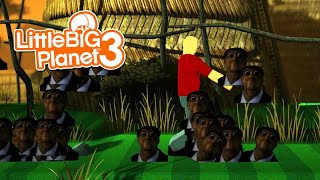 Invasion - Bob vs Mini Obungas [LittleBigPlanet 3] PS5 Gameplay screenshot 4