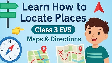 Locating a Place – Class 3 EVS | Directions, Maps & Symbols Explained