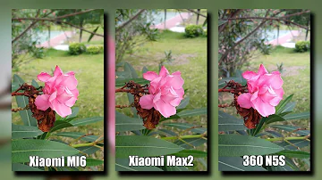 Xiaomi MI 6 vs Xiaomi MI Max 2 vs 360 N5S Camera Test Comparison[4K]