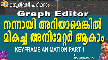 Blender animation tutorial-keyframe animation-PART1