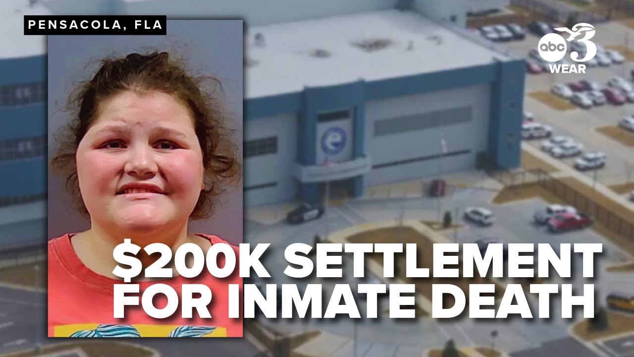 Escambia County to pay $200,000 settlement in lawsuit over 2021 inmate death