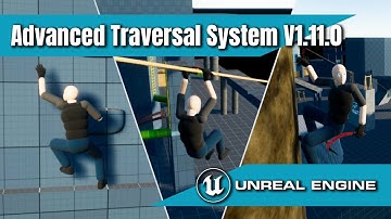 Advanced Traversal System 1.11.0 - Sounds, Animations, UE5 and Metahuman retargeting