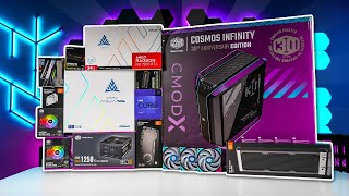 ALL Chrome Watercooled PC Build! | Cosmos Infinity Gaming PC | Asrock Aqua  RX 7900 XTX, i9 13900K