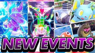 NEW! GOLDEN WEEK Tera Raid & Mass Outbreak EVENTS Announced in Pokemon Scarlet and Violet