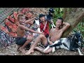 Primitive Technology - Kmeng Prey - Steal The Goat Cooking Eating