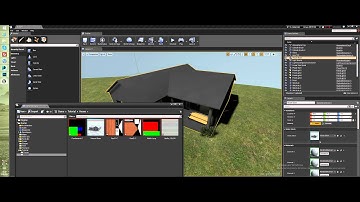 Создание уровня в Unreal Engine 4 - Работа над материалами (Часть 1) (Урок неактуален)