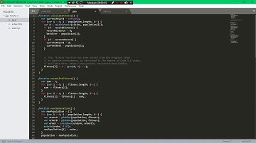 Traveling Salesperson with Genetic Algorithm Code Program - #CodingChallenge