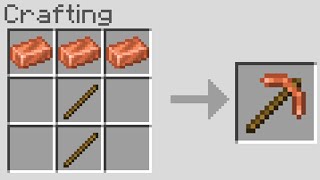 How To Craft Copper Tools in Minecraft!