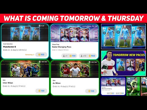 what-is-coming-on-tomorrow-&-thursday-in-efootball-2023-||-new-100-rated-cards-&-rewards